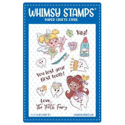 Whimsy Stamps Krista Heij-Barber Clear Stamps - Tooth Fairy