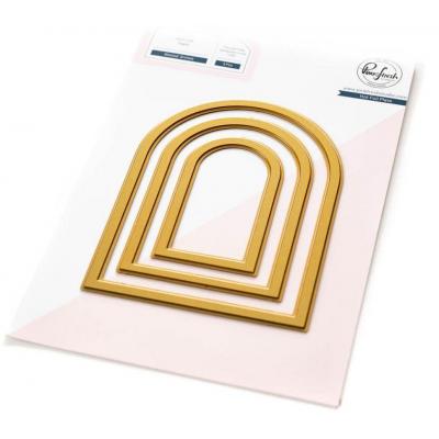 Pinkfresh Studio Hot Foil Plate - Nested Arches