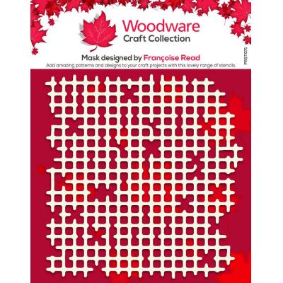 Creative Expressions Woodware Stencil - Worn Mesh