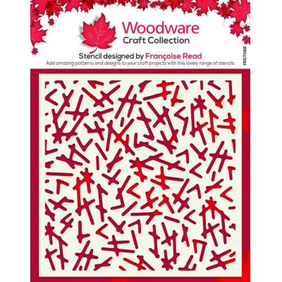 Creative Expressions Woodware Stencil - Dashed