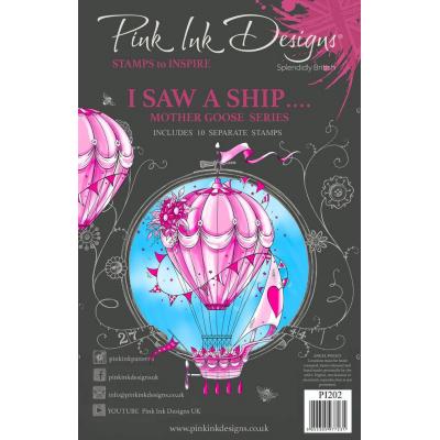 Creative Expressions Pink Ink Designs Clear Stamps - I Saw A Ship