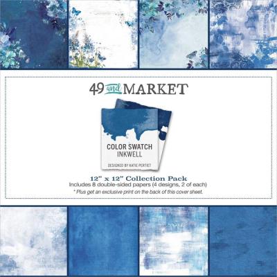 49 and Market Color Swatch Inkwell Designpapiere - Collection Pack