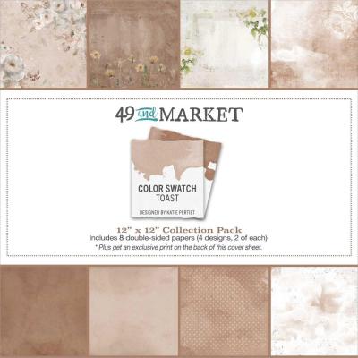 49 and Market Color Swatch Toast Designpapiere - Collection Pack