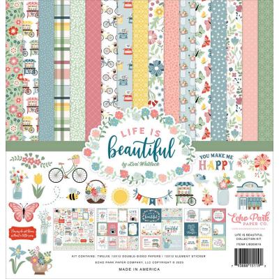 EchoPark Life Is Beautiful Designpapiere - Collection Kit