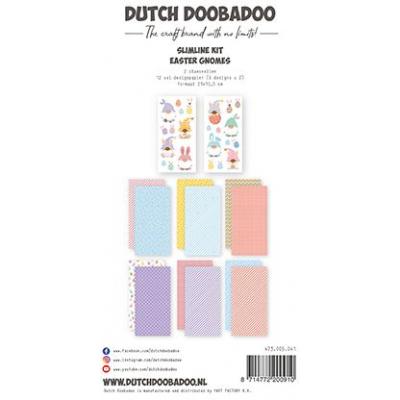 Dutch DooBaDoo Designpapiere - Easter Gnomes