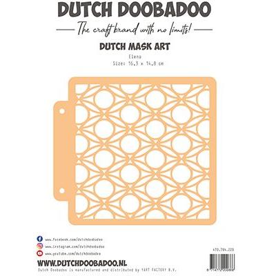 Dutch DooBaDoo Dutch Mask Art Schablone - Elena