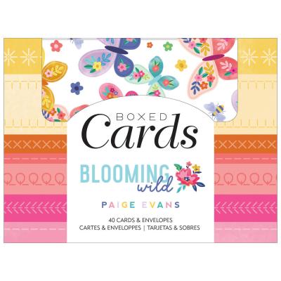 American Crafts Blooming Wild Cards - Boxed Cards
