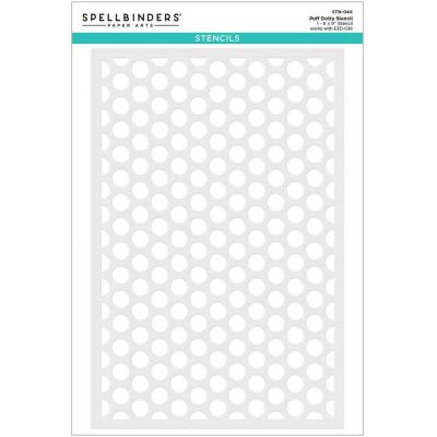 Spellbinders Stencils - Puff Dotty