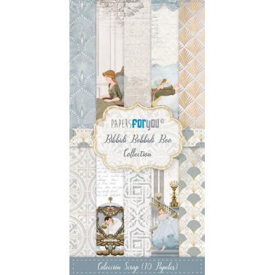 Papers For You Bibbidi Bobbidi Boo Designpapiere - Slim Scrap Paper Pack