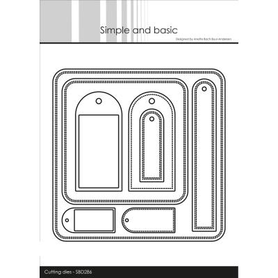 Simple and Basic Cutting Dies - Rounded Square