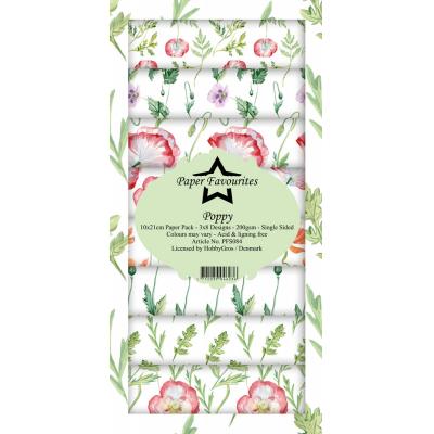 Dixi Craft Paper Favourites Poppy Designpapiere - Paper Pack