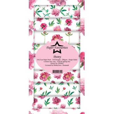 Dixi Craft Paper Favourites Peony Designpapiere - Paper Pack