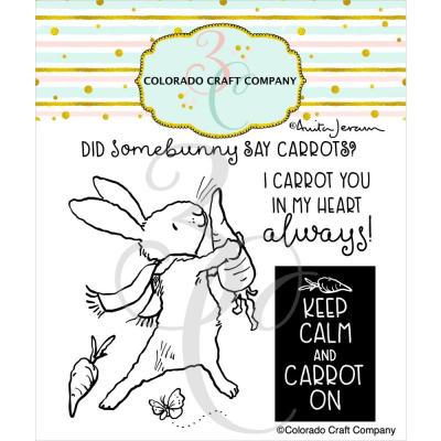 Colorado Craft Company By Anita Jeram Clear Stamps - Carrot On
