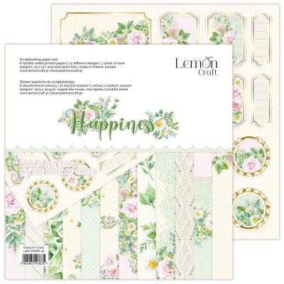 LemonCraft Happiness Designpapiere - Paper Pad