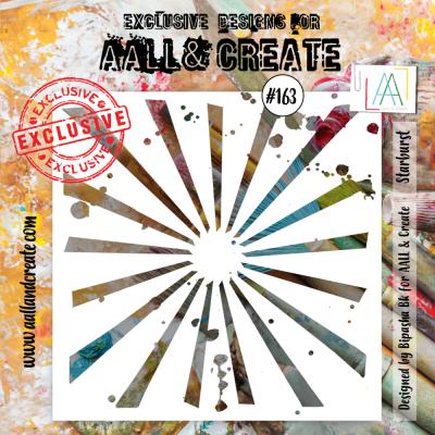 AALL & Create Stencil Nr. 163 - Starburst