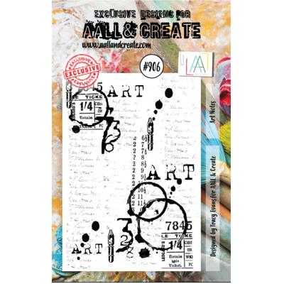 AALL & Create Clear Stamps Nr. 906 - Art Notes