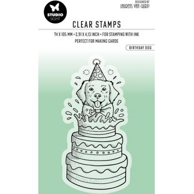 StudioLight Clear Stamp - Birthday Dog