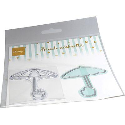 Marianne Design Clear Stamps und Dies - Beach Umbrella