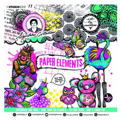 StudioLight Art By Marlene Signature Collection Nr.47 Die Cuts - Paper Elements