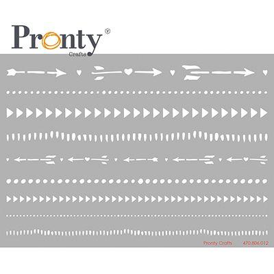 Pronty Stencil - Borders
