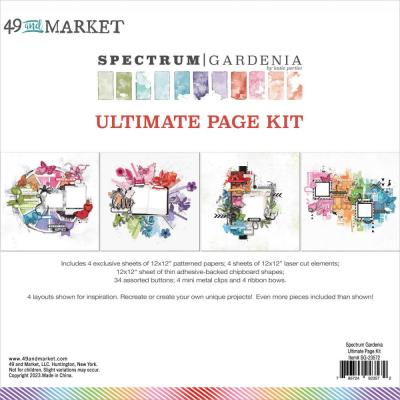 49 And Market Spectrum Gardenia Designpapiere - Ultimate Page Kit