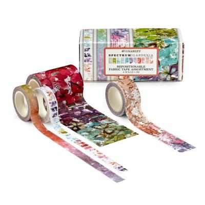 49 And Market Spectrum Gardenia Washi Tape - Fabric Tape Assortment