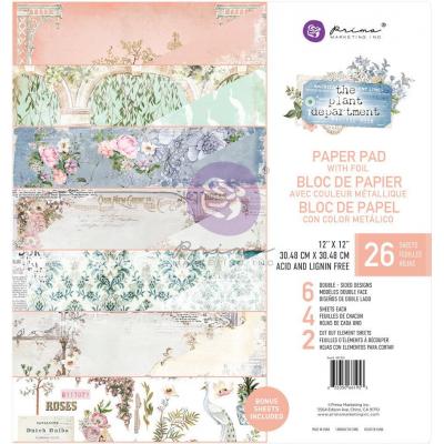 Prima Marketing The Plant Department Designpapiere - Paper Pad