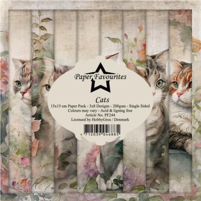 Dixi Craft Paper Favourites Cats Designpapiere - Paper Pack