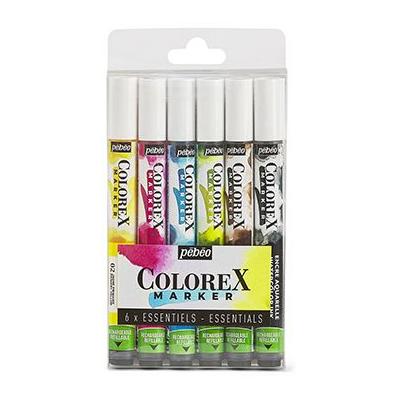 Pebeo Aquarellfarben - Colorex Set Markers Essentials
