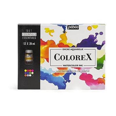 Pebeo Aquarellfarben - Colorex Set Essentials