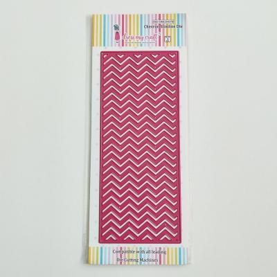 Dress My Craft Cutting Die - Slimline Chevron