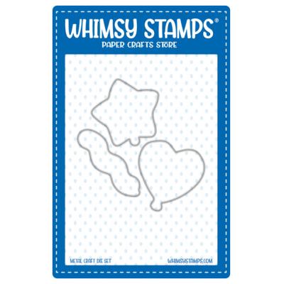 Whimsy Stamps Barbara Sproatmeyer Die - Celebrate Balloons