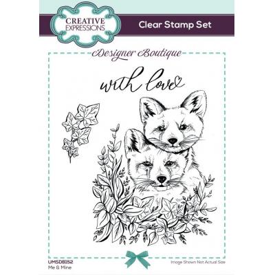 Creative Expressions Designer Boutique Clear Stamps - Me & Mine