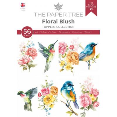 Creative Expressions The Paper Tree Floral Blush Designpapiere - Toppes Collection