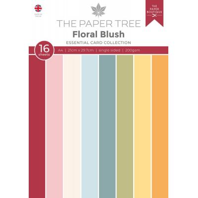 Creative Expressions The Paper Tree Floral Blush Cardstock - Essential Card Collection