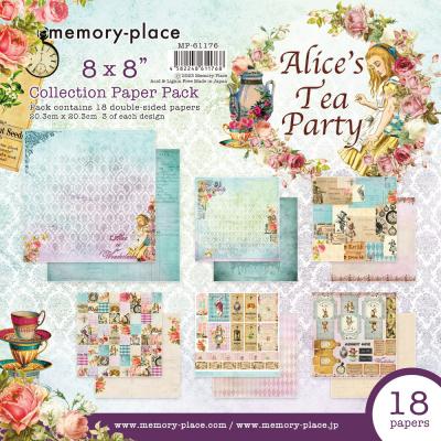 Asuka Studio Alice's Tea Party Designpapiere - Paper Pack