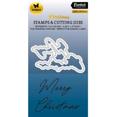 StudioLight Stamp & Die - Merry Christmas