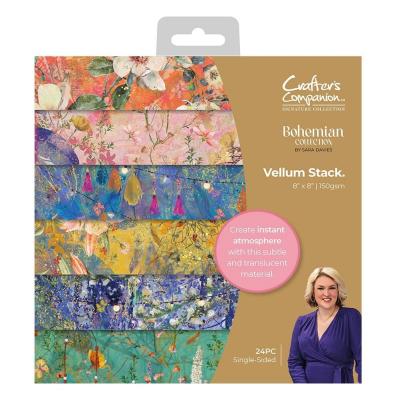 Crafters Companion Bohemian Spezialpapiere - Vellum Pad