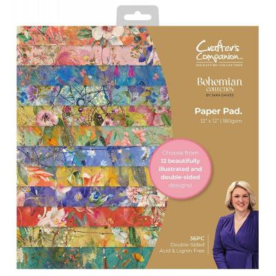 Crafters Companion Bohemian Designpapiere - Paper Pad