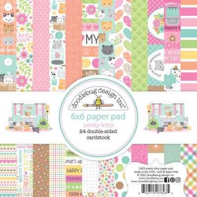 Doodlebug Design Pretty Kitty Designpapiere - Paper Pad