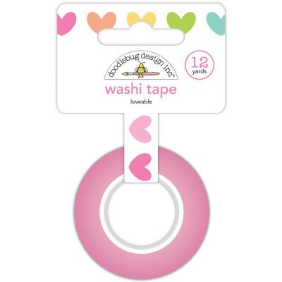 Doodlebug Design Pretty Kitty Washi Tape - Loveable