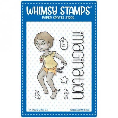 Whimsy Stamps Barbara Sproatmeyer Clear Stamps - Woolly Bear Kids