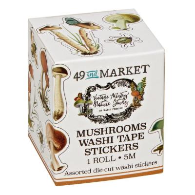 49 and Market Vintage Artistry Nature Study - Mushrooms
