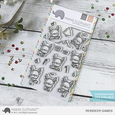 Mama Elephant Stempel - Reindeer Games