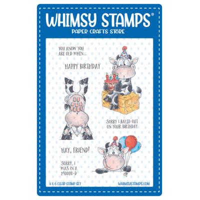 Whimsy Stamps Dustin Pike Clear Stamps - Party Mood