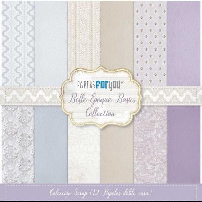 Papers For You Belle Époque Designpapiere - Basics Scrap Paper Pack