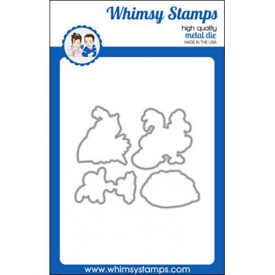Whimsy Stamps Outline Die - What the Cluck