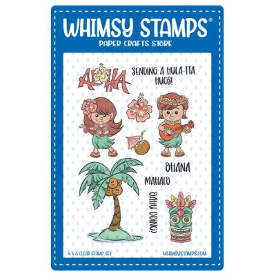 Whimsy Stamps Stempel - Aloha Kids