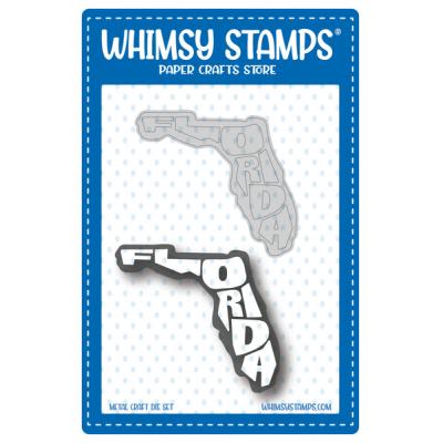 Whimsy Stamps Die - Florida Strong