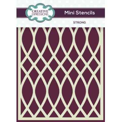 Creative Expressions Mini Stencils - Strong